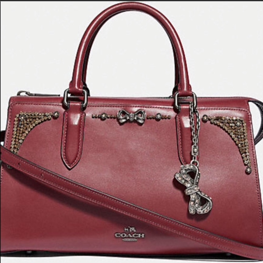 Coach Selena Gomez Crystal Embellished Bond purse - Picture 3 of 8